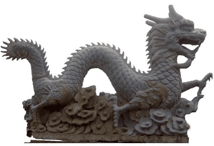 High Qualitiy Xinhong Recently Publish New Item Big Dragon Marble Materia Stone Statue