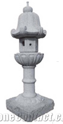Rikyu Type Stone G603 Granite (High100cm) Japanese Lanterns