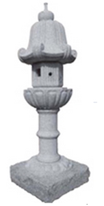 Rikyu Type Stone G603 Granite (High100cm) Japanese Lanterns
