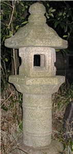 Rokusou-An Type Granite Stone G603 3 Feet（High100cm）Japanese Lanterns