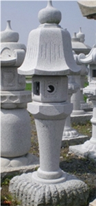 Sayimyou Ji Type Stone G603 Granite 3 High100cm Japanese Lantern Style