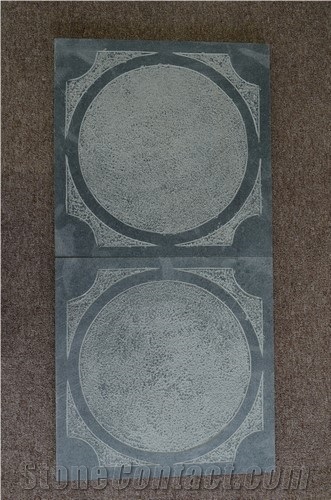 Mossy Green Stone with Round Pattern Very Competitive Price