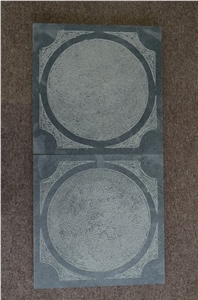 Mossy Green Stone with Round Pattern Very Competitive Price