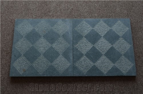 Natural Stone Mossy Green Stones, Vietnam, Rohm Pattern Slabs & Tiles