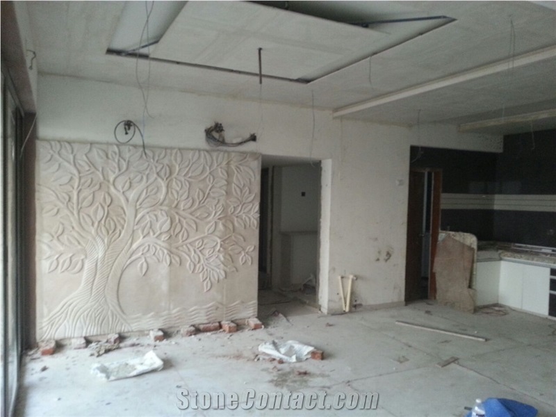 Dhrangadhra Travertine Wall Cladding