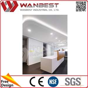 Best Selling Line Of Modern Reception Desk from Wanbest Best Selling Line Of Modern Reception Desk from Wanbest