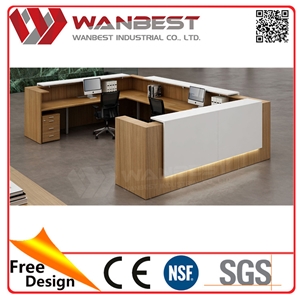Luxury Design Artificial Stone/Quartz Stone Led Lighting Oval Reception Desk for 5 Star Hotel Luxury Design Artificial Stone/Quartz Stone Led Lighting Oval Reception Desk for 5 Star Hotel
