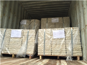 Gardening Yellow Granite Pavers