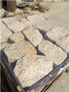 Mixed Yellow Granite for Gardening