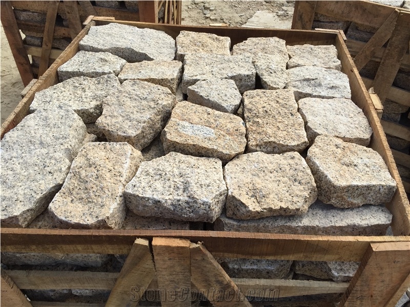 Mixed Yellow Granite for Gardening