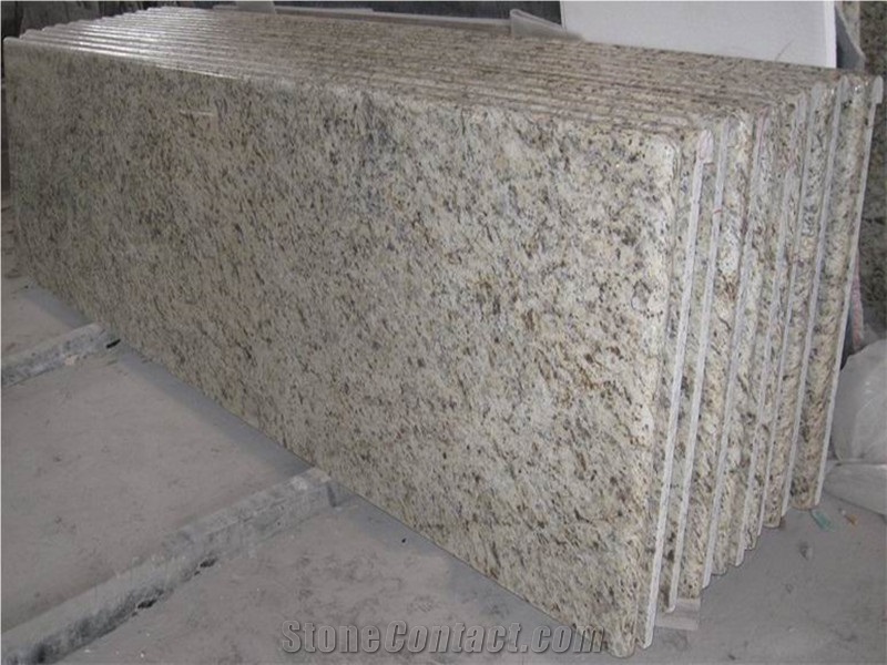 Cheapest Price Brazil Giallo Ornamental/Venetian Gold/Amarelo Ornamental/Amarillo Ornamental/Ornamental Yellow Granite Kitchen Countertops/Bench Tops/Bar Tops/Worktops/Island Tops/Desk Tops