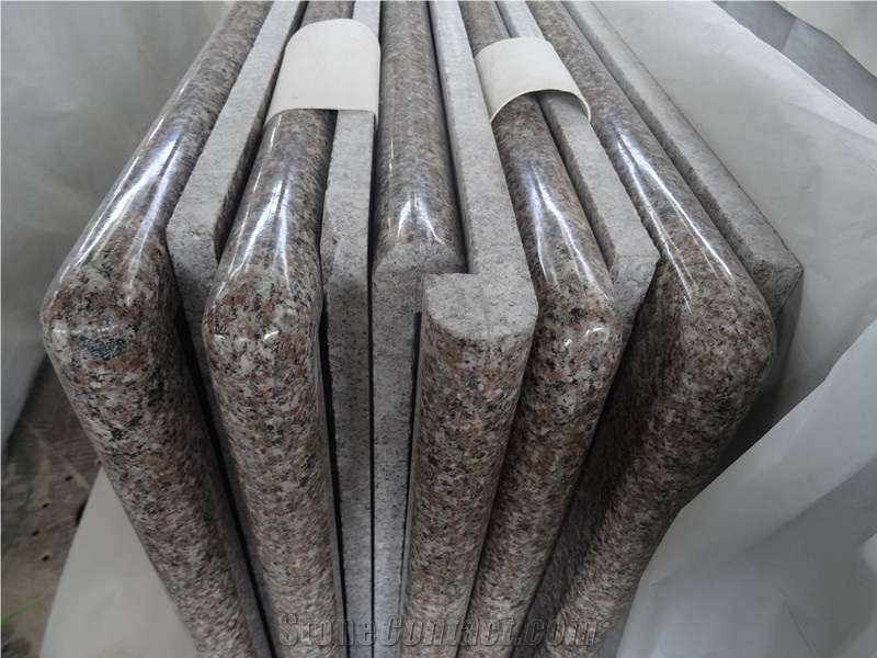 G664/Cherry Pink/Luna Pearl/Bainbrook Brown/Black Spots Brown/Copper Brown/Majestic Mauve/Misty Brown/Purple Pearl/Ruby Red/Sunset Pink/Tea Brown/Vibrant Rose Granite Kitchen Countertop & Island Tops