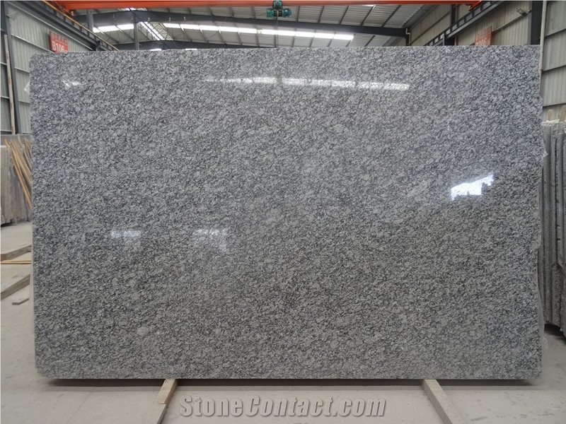 Good Price Chinese Natural Polished Spray White/Spary White/Breaking Waves/Seawave Flower/Wave White/Seawave Grey Granite Slabs & Tiles & Cut-To-Size for Flooring and Walling,Own Factory Direct Sale