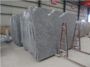 Good Price Chinese Natural Polished Spray White/Spary White/Breaking Waves/Seawave Flower/Wave White/Seawave Grey Granite Slabs & Tiles & Cut-To-Size for Flooring and Walling,Own Factory Direct Sale