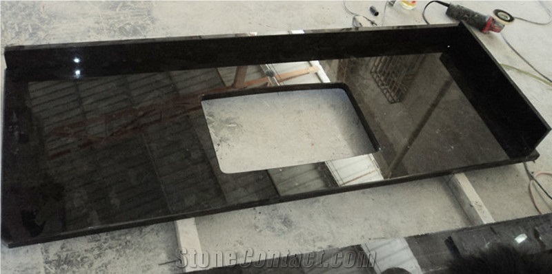 Own Factory Cheapest Price High Quality Antique Brown/Angola Brown/Labrador Amostra/Spectrolite Brown Granite Kitchen Countertops/Bench Tops/Bar Top/Worktops/Island Tops/Desk Tops