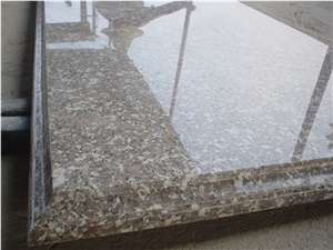 Own Factory Cheapest Price High Quality Chinese Polished G648/Golden Brown/Deer Brown/Poony Red/Queen Rose/Rose Pink Granite Kitchen Countertops/Bench Tops/Bar Tops/Worktops/Island Tops/Desk Tops