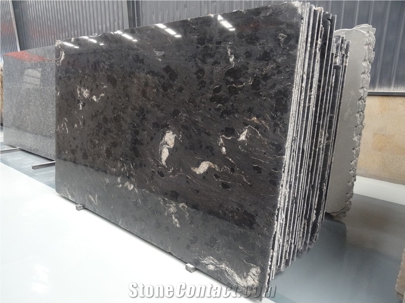 Own Factory Good Price Brazil Polished Cosmic Black,Cosmic Black Titanium,Titanium Mc Granite,Titanium Black,Cosmic Night,Granito Preto Cosmico Granite Slabs & Tiles & Cut-To-Size