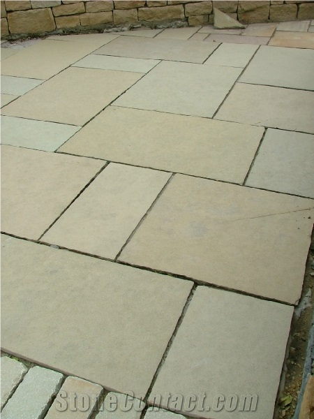 Kadappa Black, Lime Black Limestone Pavers