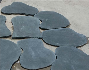 Kadappa Black, Lime Black Limestone Pavers