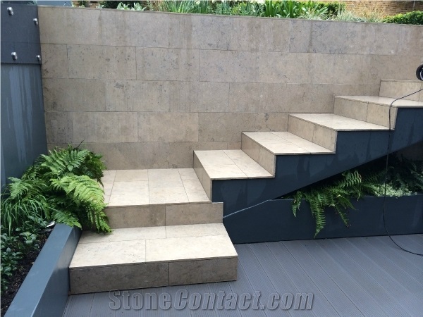 Rainbow Sandstone Block Steps
