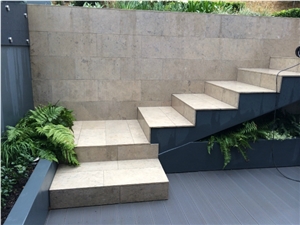 Rainbow Sandstone Block Steps
