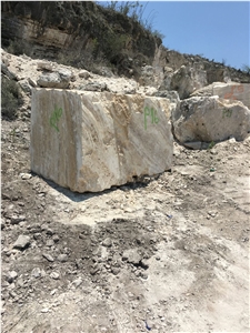 Mexico Beige Travertine Block