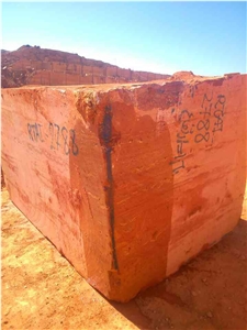 Red Travertine Bloks, Iran Red Travertine Block