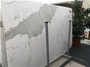 Statuario - Calacatta - Bardiglio, Italy White Marble Block