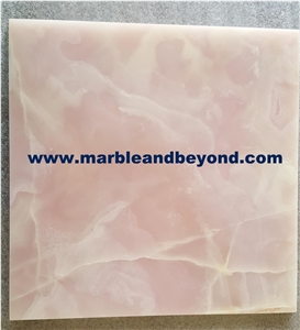 Pink Onyx Tiles & Slabs, Floor Tiles, Wall Tiles