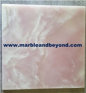 Pink Onyx Tiles & Slabs, Floor Tiles, Wall Tiles