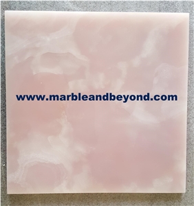 Pink Onyx Tiles & Slabs, Floor Tiles, Wall Tiles