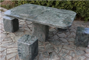 Natural Jadeite Stone Tables for Indoor or Outdoor,Coffee Garden Computer Tables