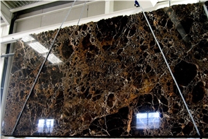 Brown Golden Dark Marble Slabs, Emperador Dark Gold