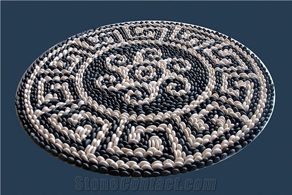 Pebble Mosaic Medallions