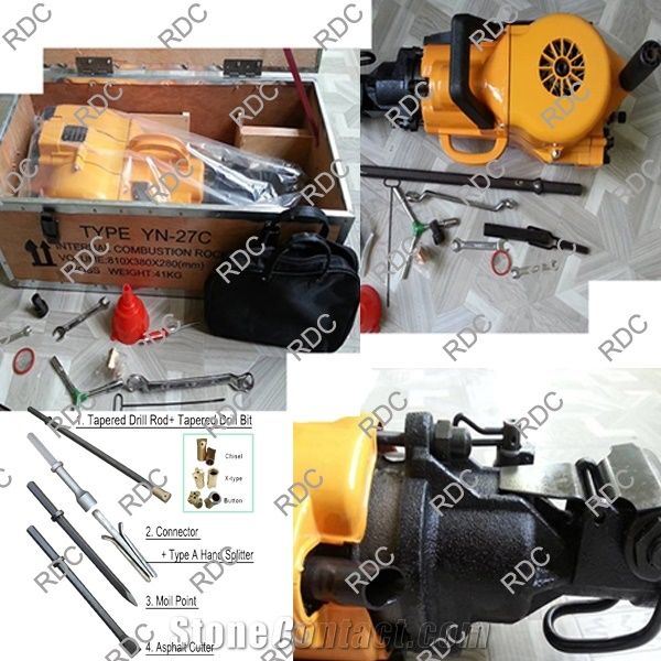 Petrol Hammer Drill Yn27c Gasoline Rock Drill