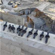 Stone Chisel Forged Steel Wedge and Shims and Feathers