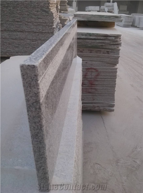 Hubei G603 Granite Stairs with a 5cm Width Anti-Slip Flamed Line