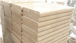 Andean Cream Travertine Bullnosed Pool Coping