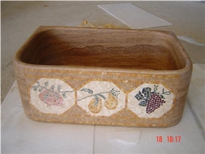 Travertine Wash Bowl