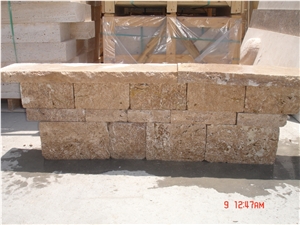 Noce Travertine Wall Stone Noce Travertine Wall Stone