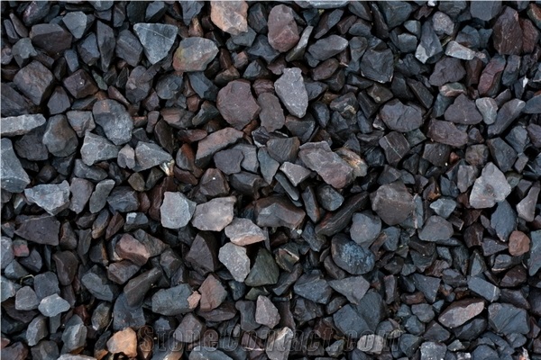 Lilac Red Basalt Gravels