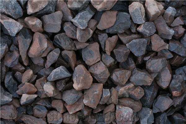 Lilac Red Basalt Gravels