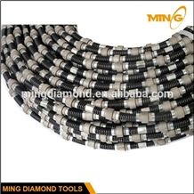 Diamond Wire Saw for Stone Cutting with 6.4mm 7.3mm Diamond Wire Saw Beads