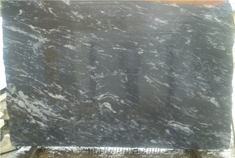 Atacama Black Granite Slabs