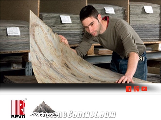 Revostone- Flexstone Slate Thin Flexible Veneer