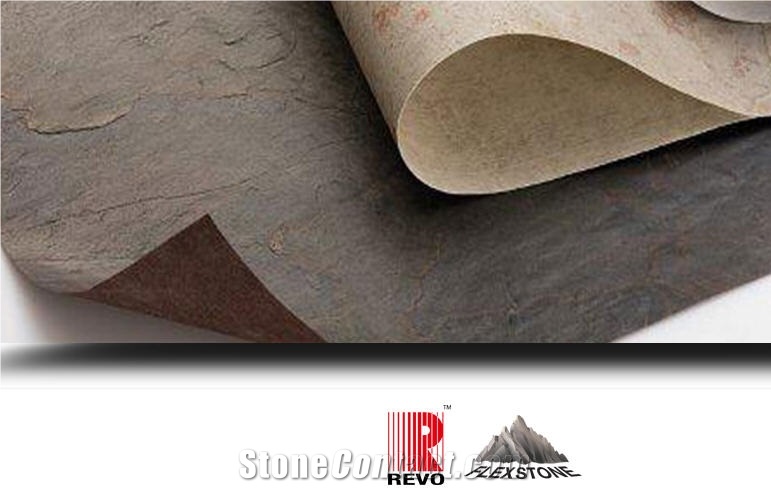 Revostone- Flexstone Slate Thin Flexible Veneer