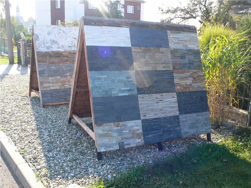 Natural Stone Stacked Wall Cladding Panels