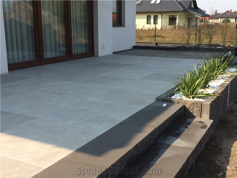 Terrace Pavers, Basalt Steps