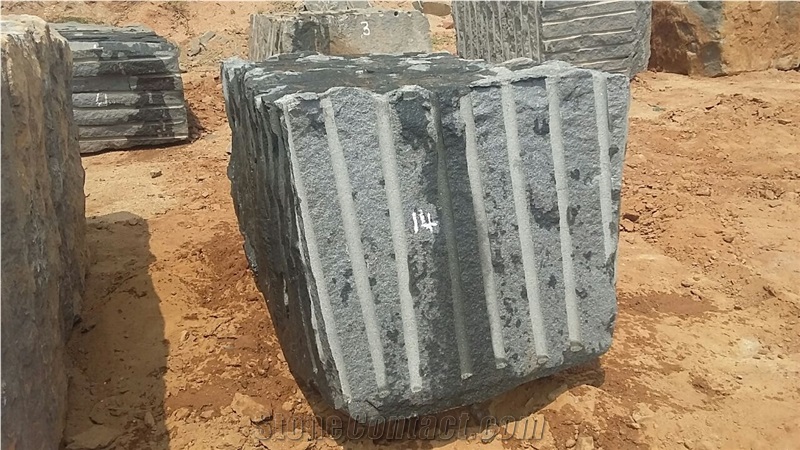 India Black Granite Block
