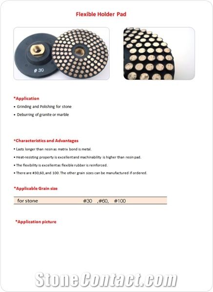 Flexible Holder Polishing Pad 4inch